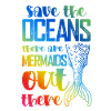 Save the Ocean Mermaid