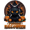 RONRONNER HALLOWEEN CHAT NOIR