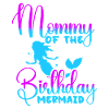 Birthday Party Mermaid Family Matching