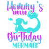 Birthday Party Mermaid Family Matching