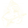Affe mit E-Gitarre