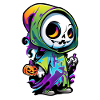 Halloween Ghost and Monster