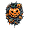 Halloween - Monster and Witch
