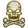 Dekorativer Schädel Totenkopf