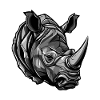 Rhinoceros Head