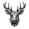 Tête de cerf