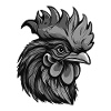 Rooster Portrait