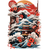 Japanese Mountain Blossom Snow