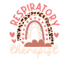 Inhalothérapeute Leopard Rainbow Nurse