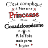 Princesse Et Gouadeloupéenne