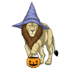 Lion Halloween Witch