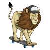 Lion Skater Skateboard
