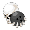 Skull Bowling Bowling Ball