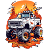 Course de Monster Truck