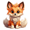 Fox - Kawaii Style