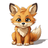 Fox - Kawaii Style