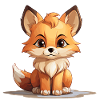 Fox - Kawaii Style