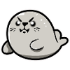 BAD SEAL angry chibi