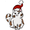 Weihnachtskatze