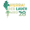 Hurra der Lauch wird 28
