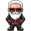 Weihnachtsmann Cool Santa Rocker