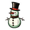 Snowman Winter Snow