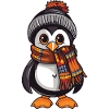 Penguin Winter Comic