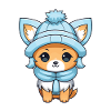 Fuchs Winter Comic