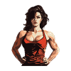 Woman Muscles Workout Gym