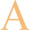 personalized letter A, birthday gift