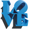 LOVE 3D Cyan