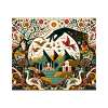 Trees, Mountains and Geometric Hand