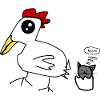 Cat Chicken