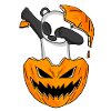 Dabbing Panda Halloween dab gift