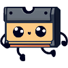 Hopping happy anime cassette, kawaii!