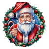 Weihnachtsmann - Traditionell und Aquarell