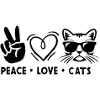 Paix Amour Chats