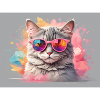 Bunte Katze