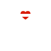 Austria Heartbeat Flag Austrian