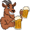 Saufender Bock