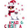 Llamazing Christmas Dark Design