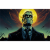Monster in suit