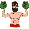 Sixpack Träger