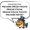 Zungenbrecher Fische
