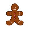 Gingerbread Winter Christmas Gift