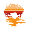 Capoeira Retro Sunset
