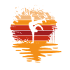 Capoeira Retro Sunset