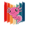 Cute Axolotl Funny Axolotl