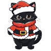 Santa Cat, Weihnachtskatze