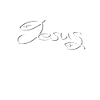 Poisson Jésus gentil et discret